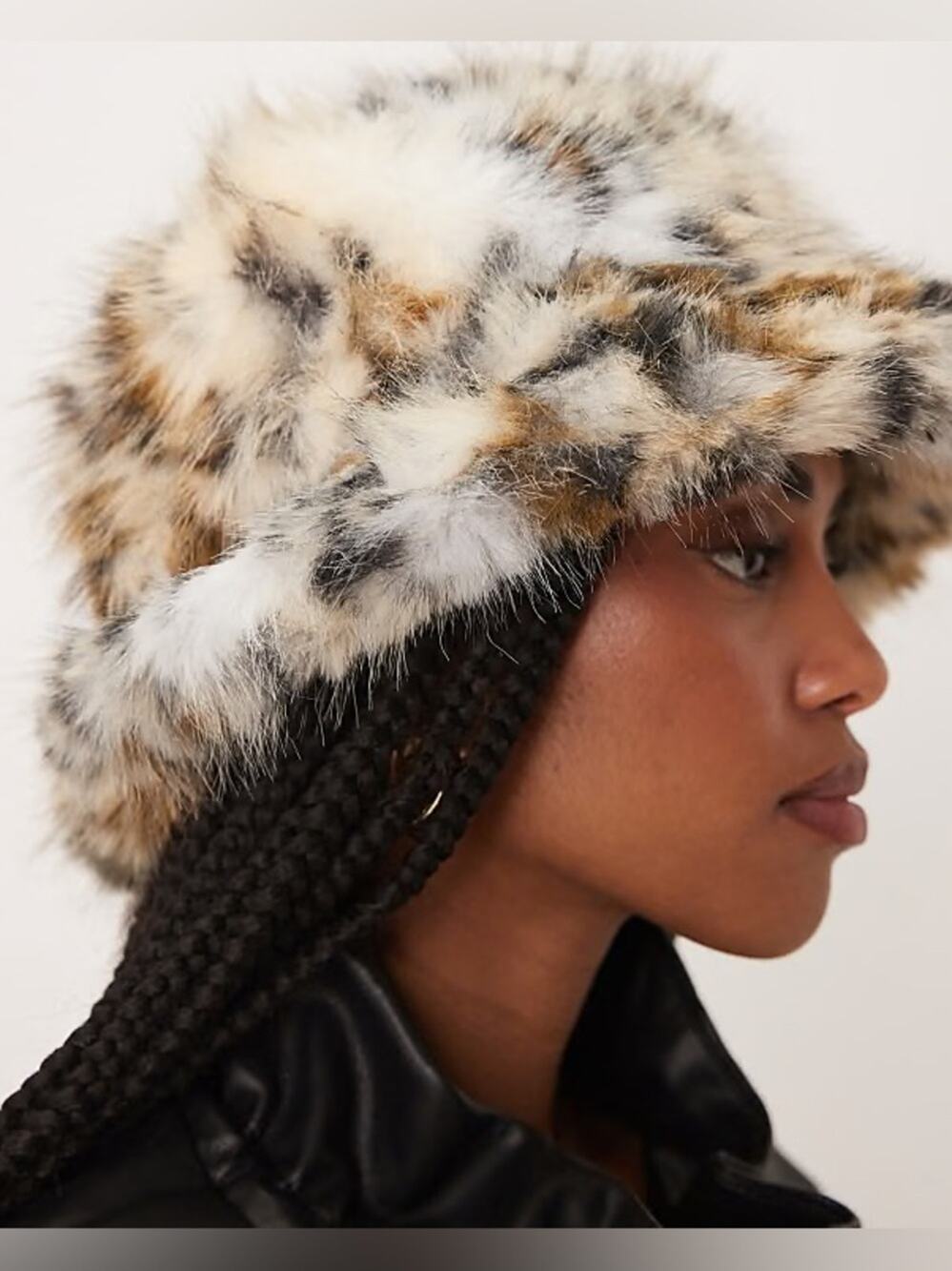Unreal Fur x Free People Ice Queen Bucket Hat